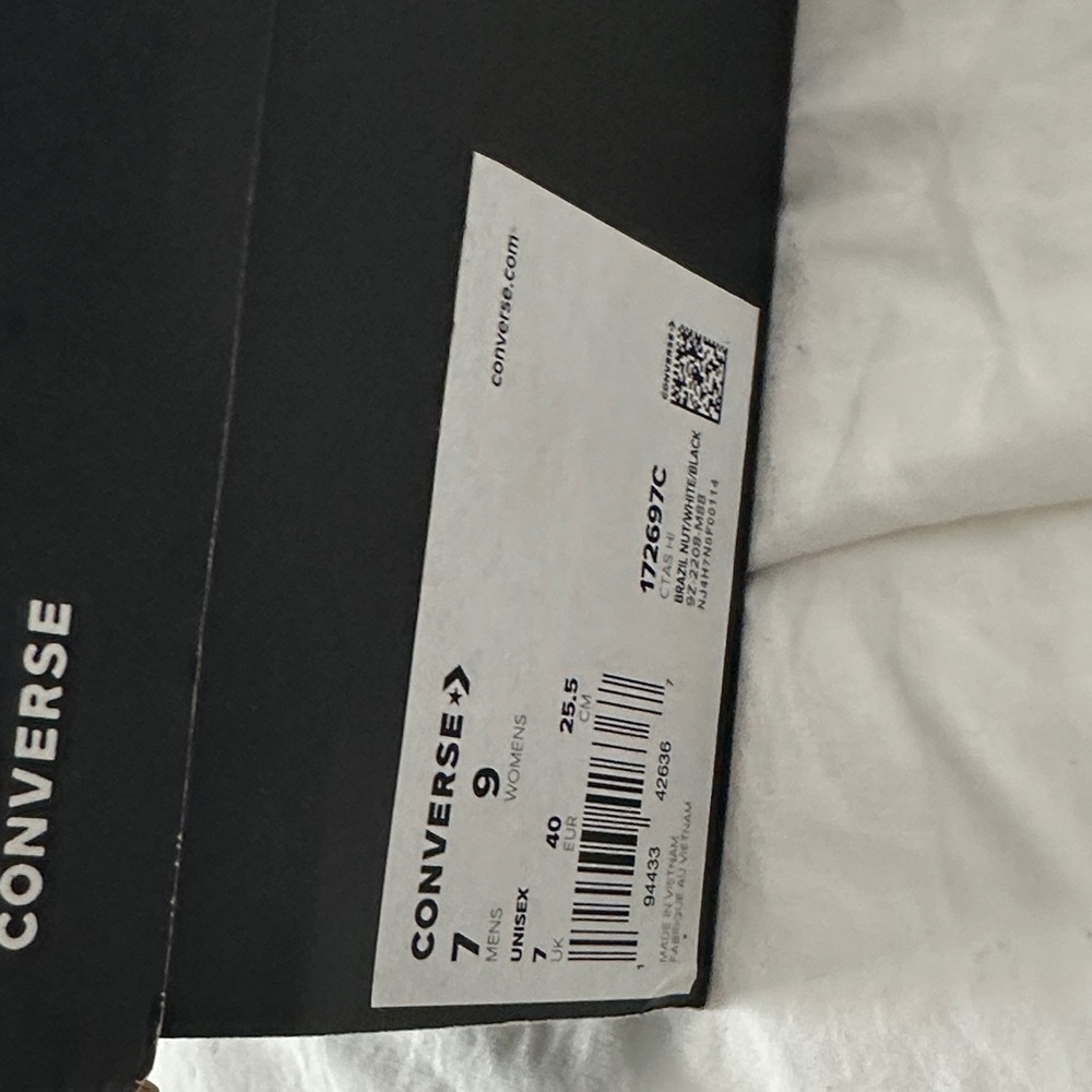 Converse Classic Black Footwear